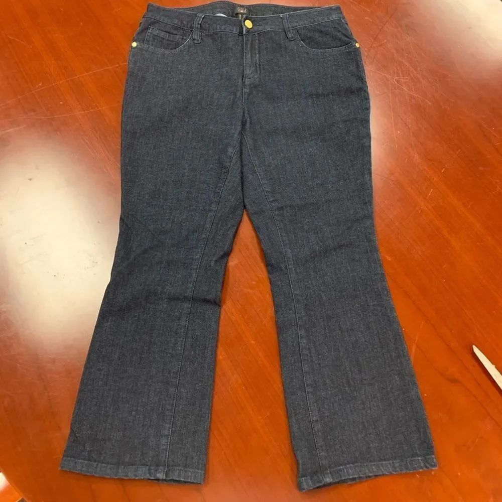 G.I.L.I. Dark Wash Bootcut Jeans sz 10